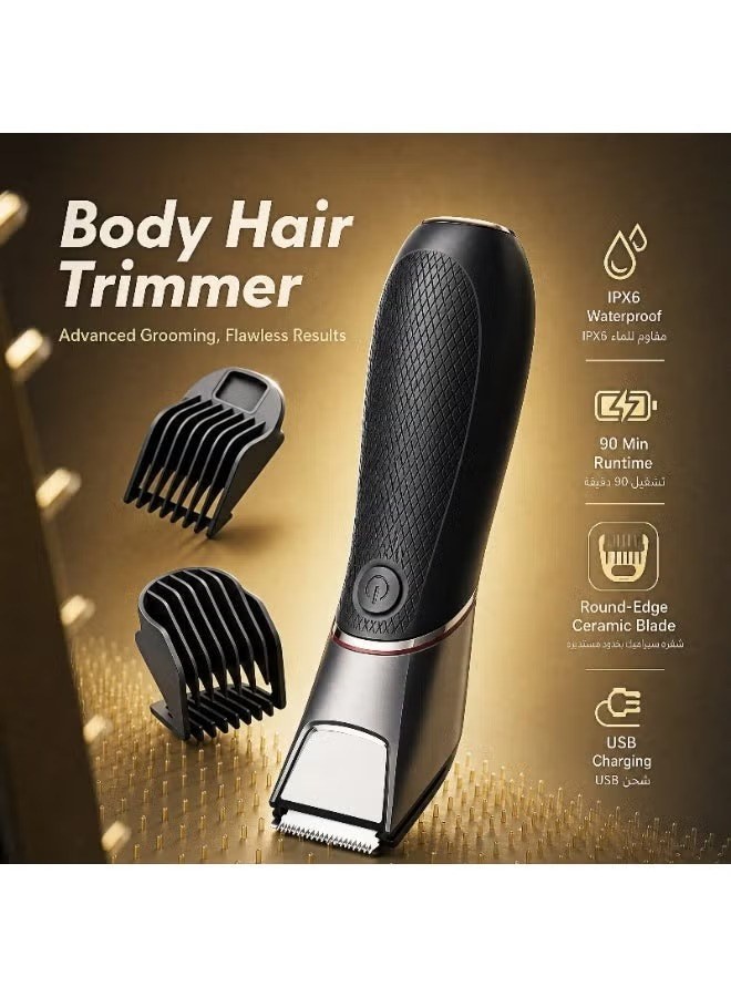 Body hair trimmer — features